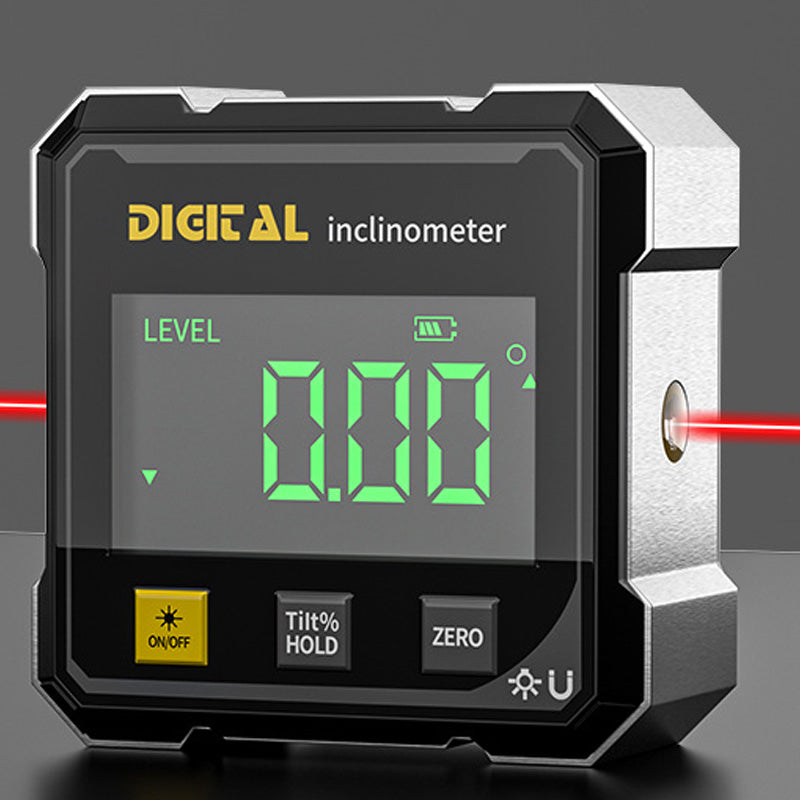 🔥Hot sale 31% OFF🔥4-Side Magnetic Digital Angle Finder with Laser