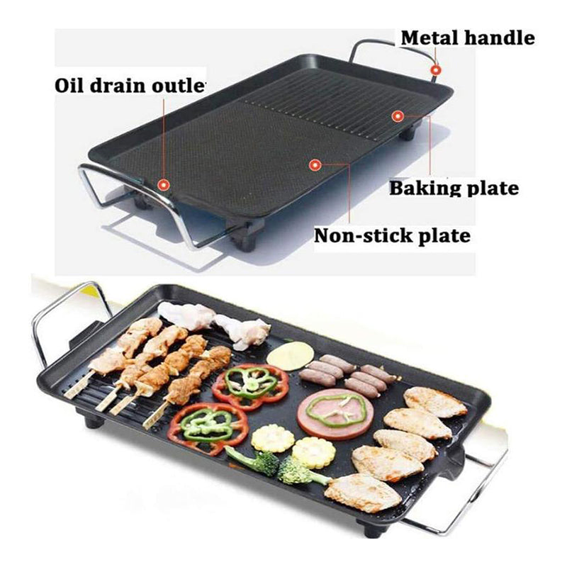 🔥 Hot sale 30% OFF🔥Electric Griddle with Dual Cooking Zones