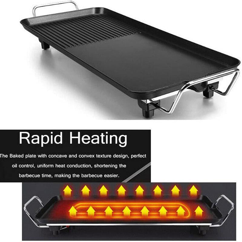 🔥 Hot sale 30% OFF🔥Electric Griddle with Dual Cooking Zones