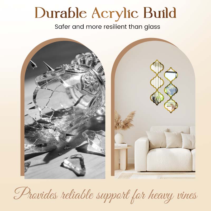 🔥40% OFF for a limited time🔥12PCS 3D Acrylic Mirror Rhombus Wall Stickers