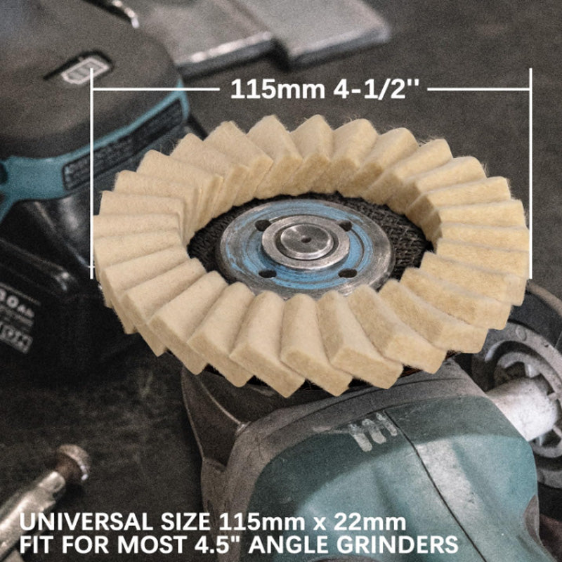 🔥40% OFF for a limited time🔥Wool Felt Flap Discs Polishing Wheel