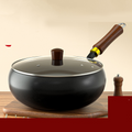 🔥2026 Hot sale 40% OFF🔥Uncoated Thick Iron Pot with Lid