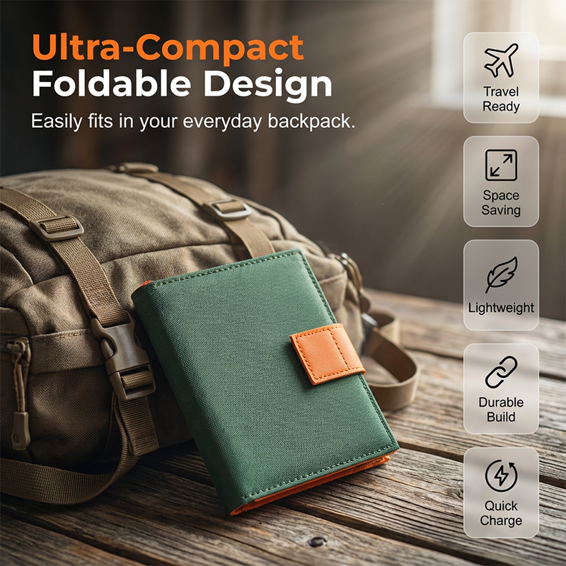 🔥 Hot sale 40% OFF🔥Portable Solar Panel with USB Charging