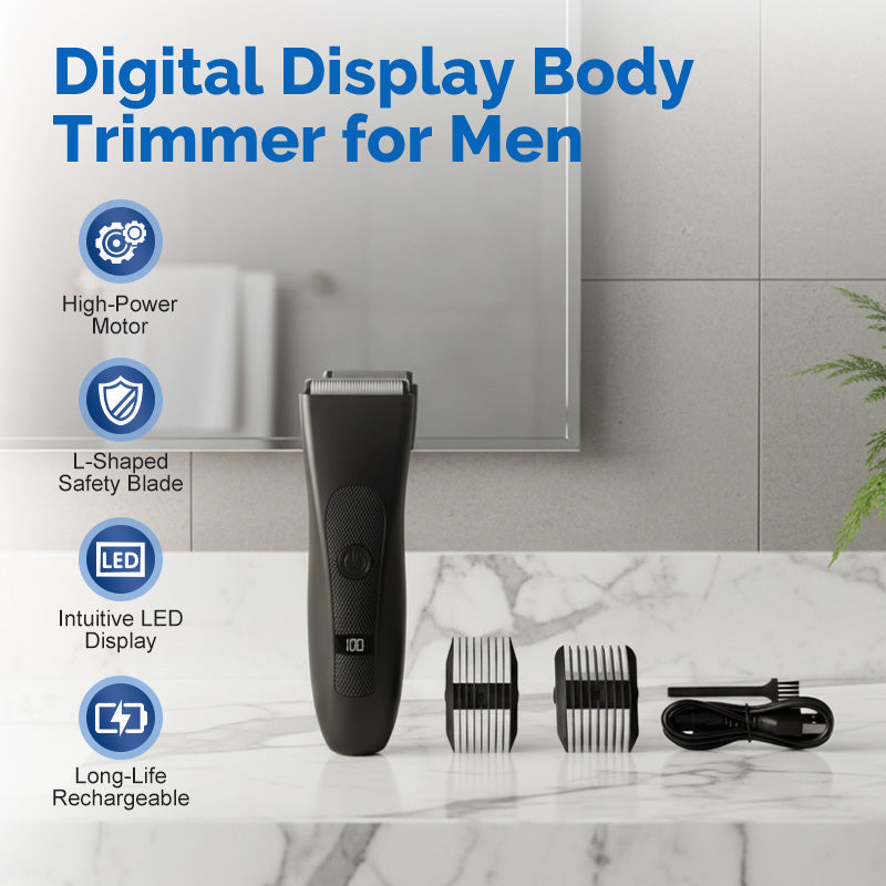 🔥 Hot sale 30% OFF🔥Digital Display Body Trimmer for Men