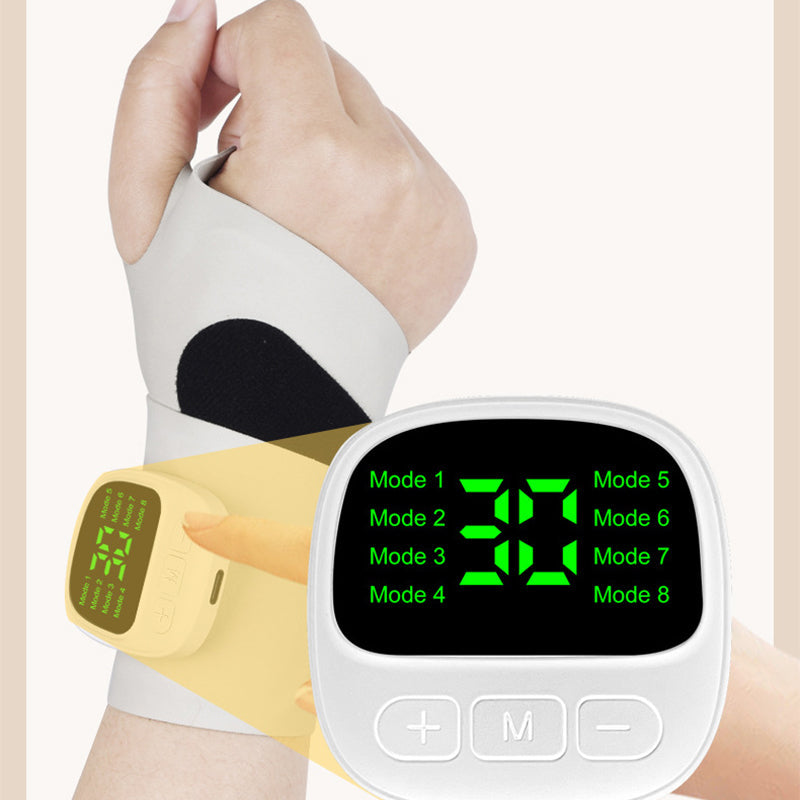 📢📢40% OFF !! ⏰Rechargeable Electric Wrist Massager – Relieves Pain & Fatigue