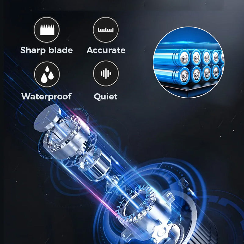 🔥50% OFF for a limited time🔥Multi-Function Electric Waterproof Cordless Shaver