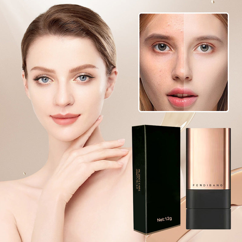 🔥ONLY TODAY!! - BUY 1 GET 1 FREE💥Natural Matte Finish Foundation Stick with Brush