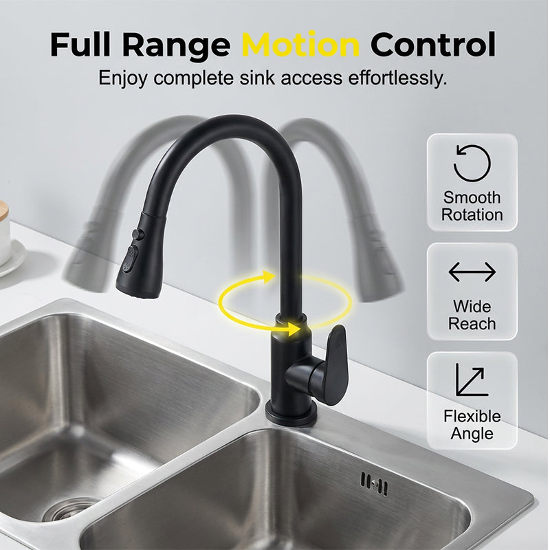 🔥 Hot sale 30% OFF🔥Modern Pull-Down Kitchen Faucet