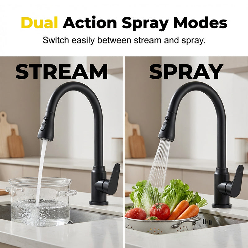 🔥 Hot sale 30% OFF🔥Modern Pull-Down Kitchen Faucet