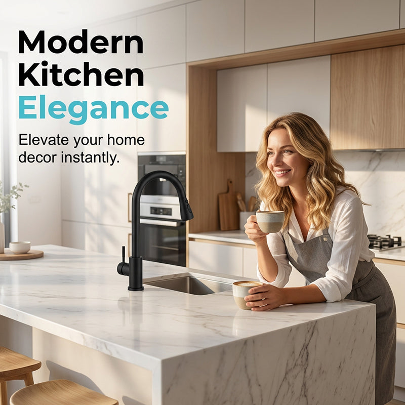🔥 Hot sale 30% OFF🔥Modern Pull-Down Kitchen Faucet