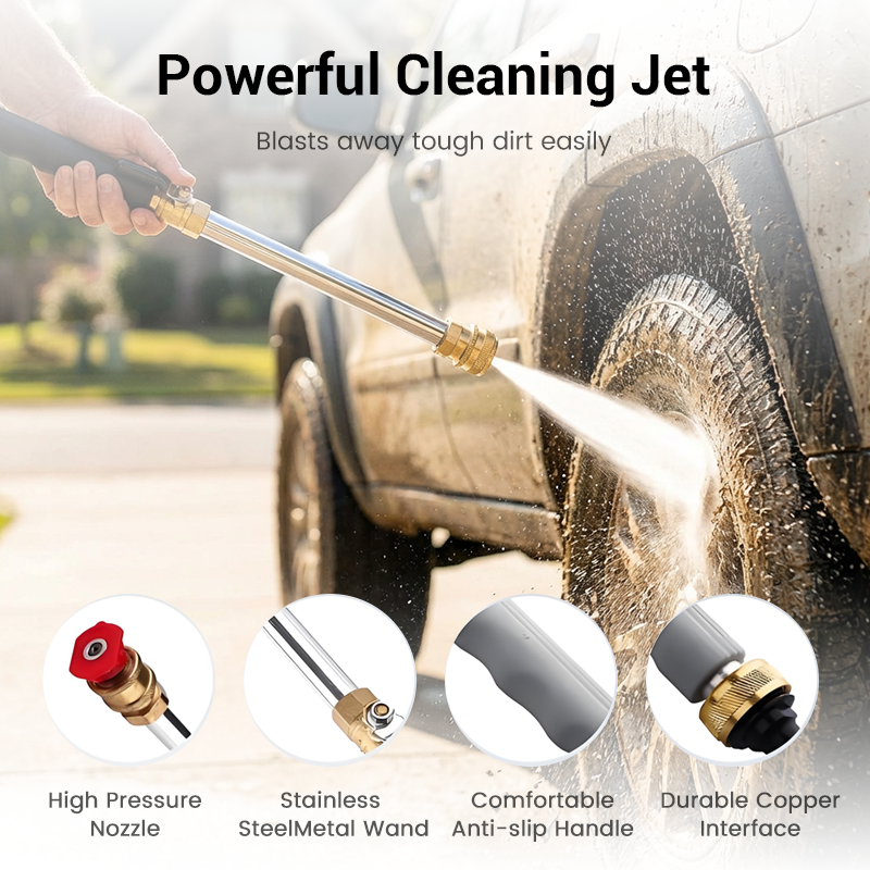 🔥50% OFF for a limited time🔥High-Pressure Water Gun Wand for Car & Garden