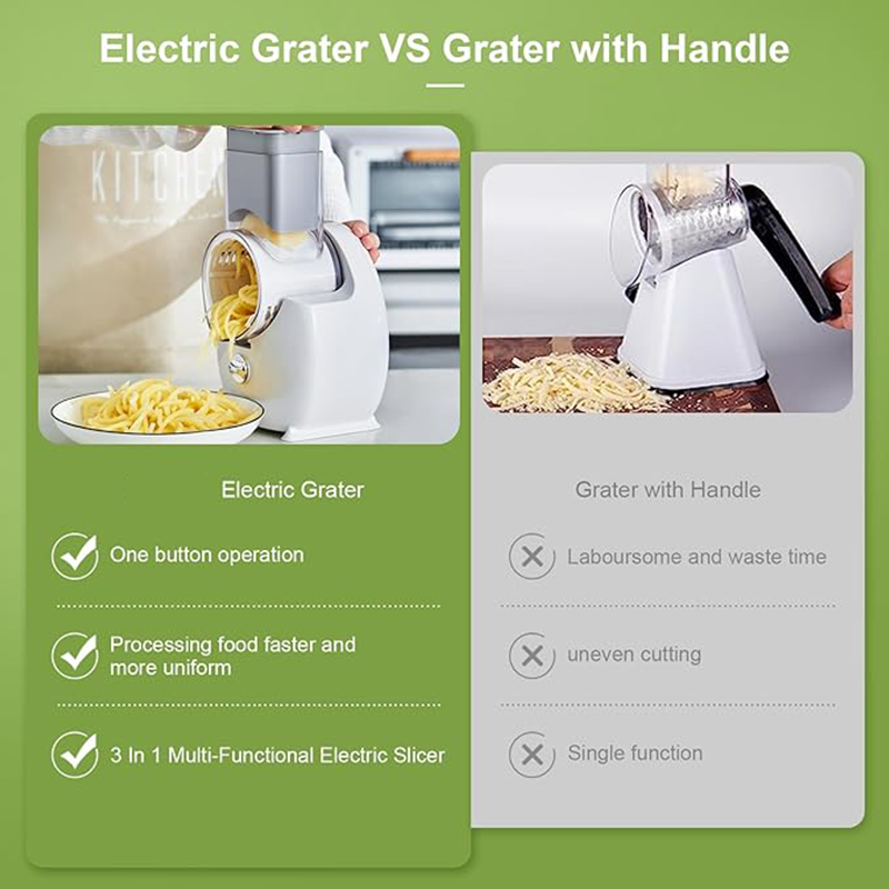 🔥40% OFF for a limited time🔥Electric Vegetable Slicer & Cheese Grater