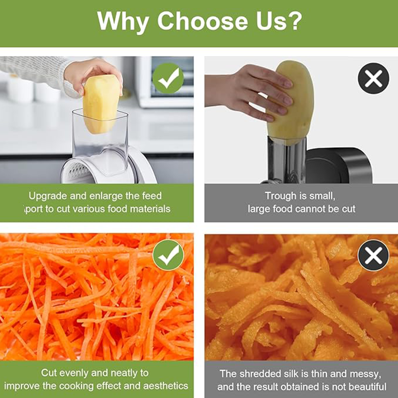 🔥40% OFF for a limited time🔥Electric Vegetable Slicer & Cheese Grater