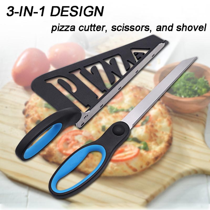 🔥 Hot sale 30% OFF🔥3-in-1 Stainless Steel Pizza Scissors