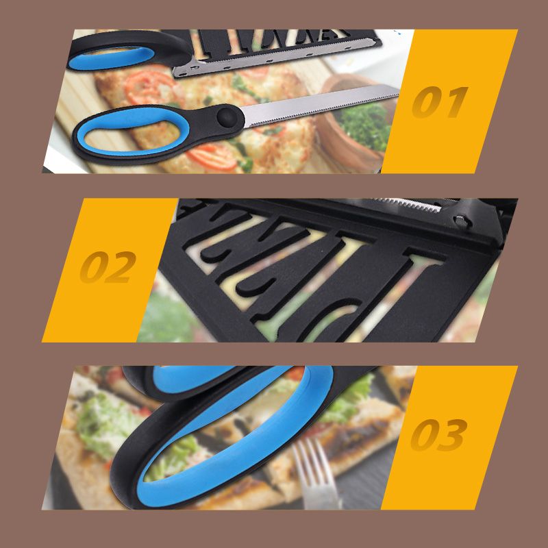 🔥 Hot sale 30% OFF🔥3-in-1 Stainless Steel Pizza Scissors