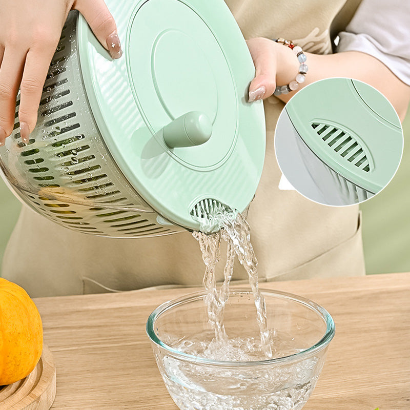 🔥 Hot sale 30% OFF🔥9-in-1 Multifunctional Large Capacity Salad Spinner & Slicer