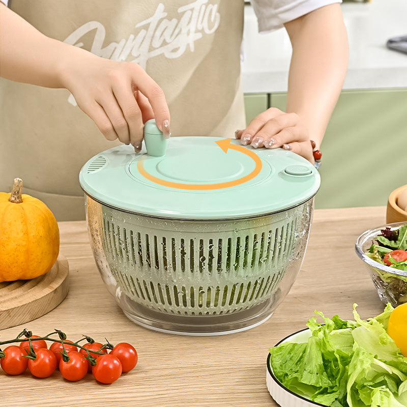🔥 Hot sale 30% OFF🔥9-in-1 Multifunctional Large Capacity Salad Spinner & Slicer