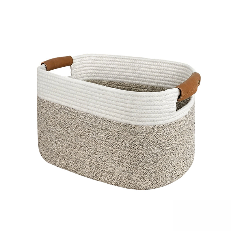 🔥 Hot sale 30% OFF🔥Woven Cotton Rope Storage Basket with Handles