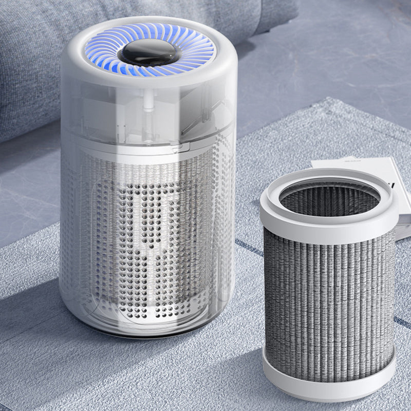 📢📢50% OFF !! ⏰🌬️ Compact Quiet Home Air Purifier, Dust Pet Hair Removal