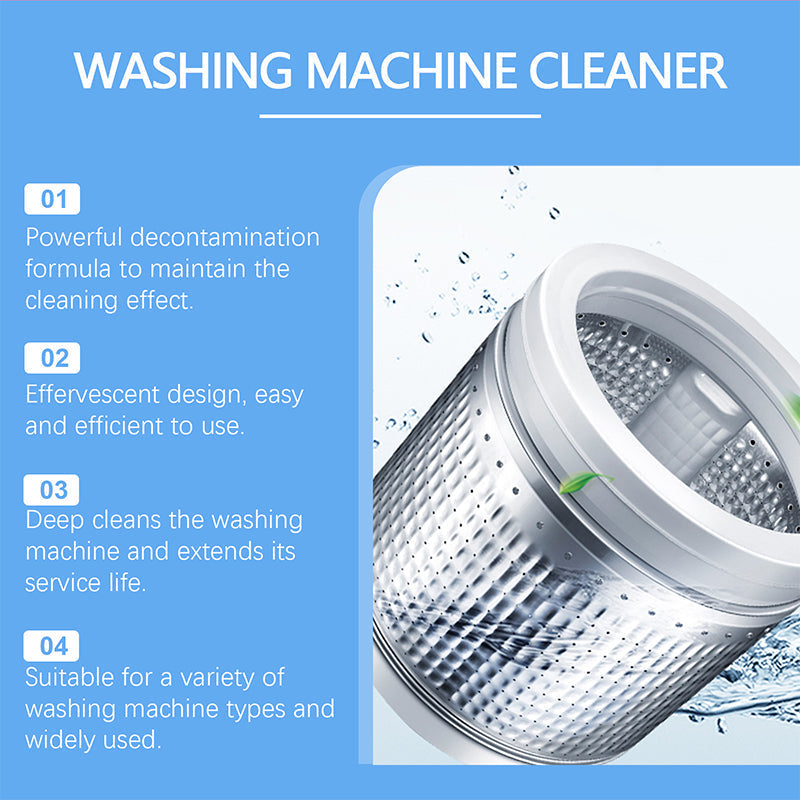 🔥 Hot sale 28%-50% OFF🔥Powerful Washing Machine Cleaner Tablets - 12 Counts