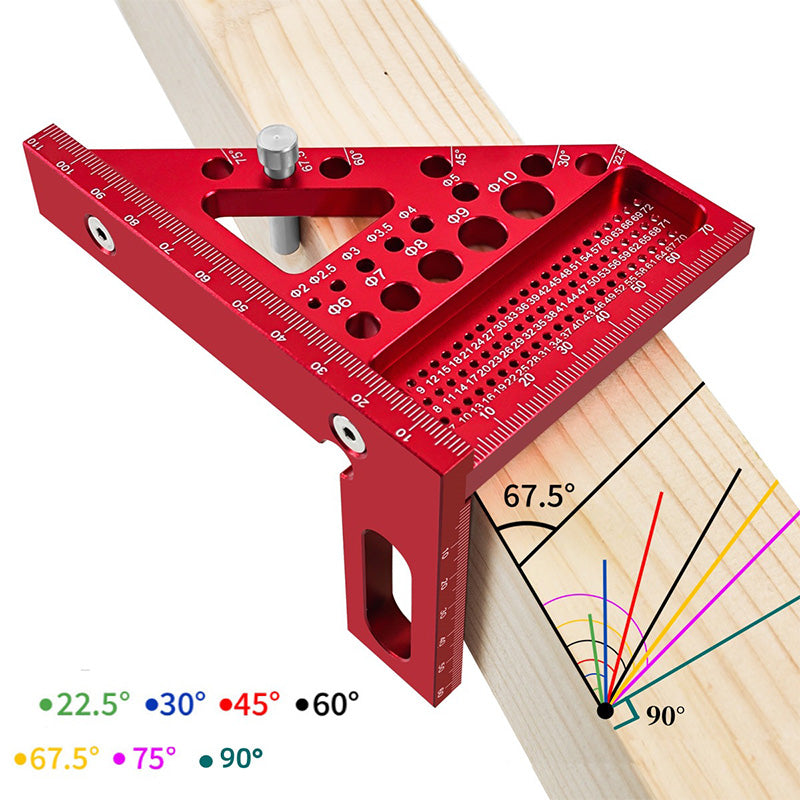 🔥 Hot sale 40% OFF🔥Aluminum Triangle Square for Woodworking