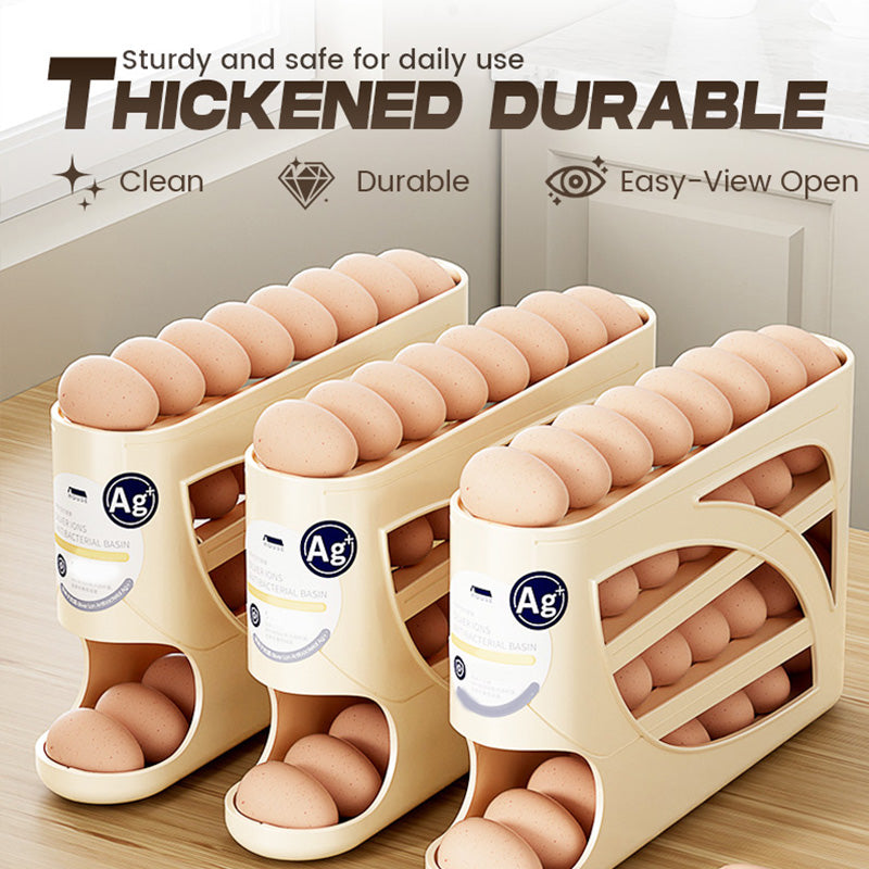 Space-Saving Fridge Egg Storage Organizer