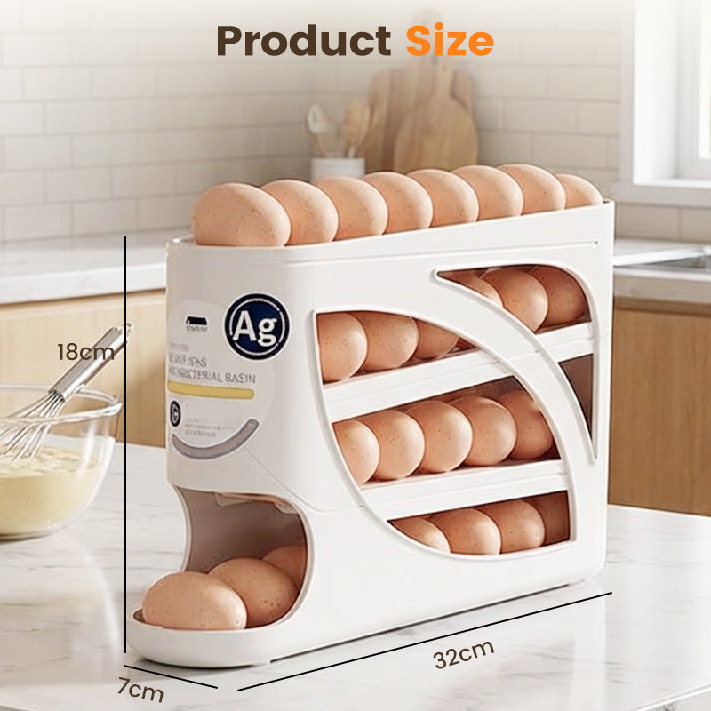 Space-Saving Fridge Egg Storage Organizer
