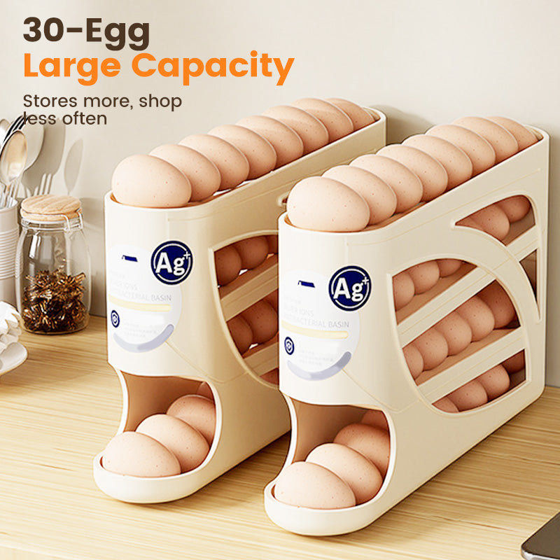 Space-Saving Fridge Egg Storage Organizer
