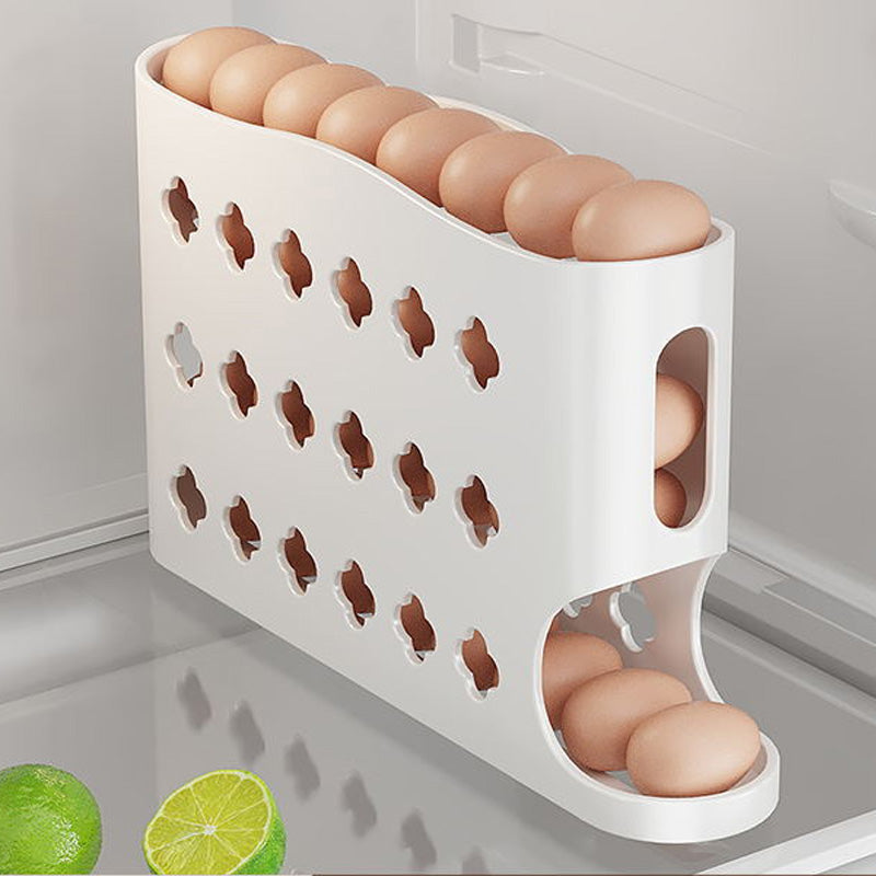 Space-Saving Fridge Egg Storage Organizer
