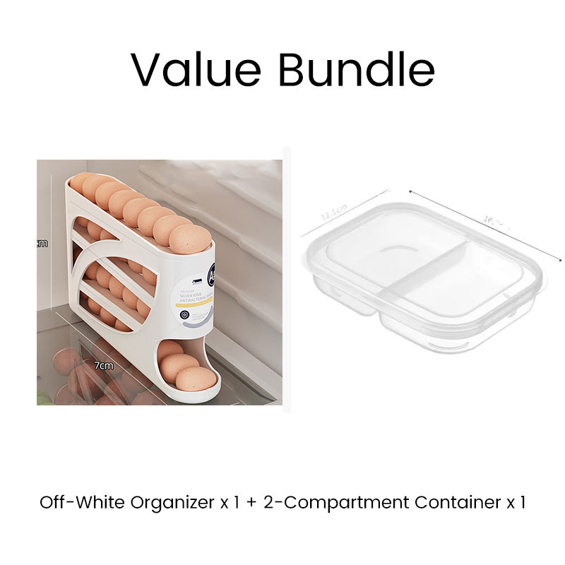 Space-Saving Fridge Egg Storage Organizer