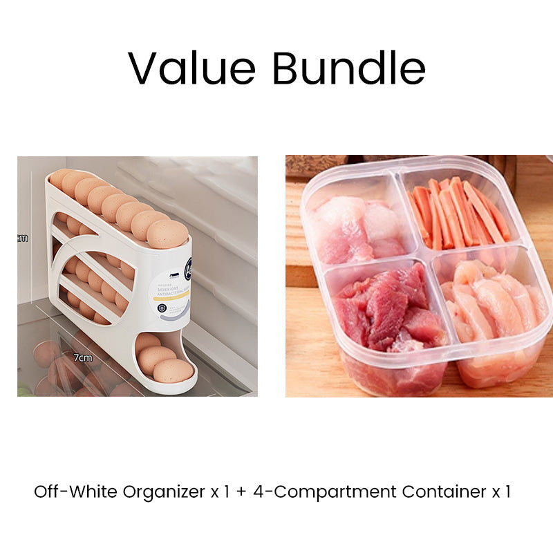 Space-Saving Fridge Egg Storage Organizer