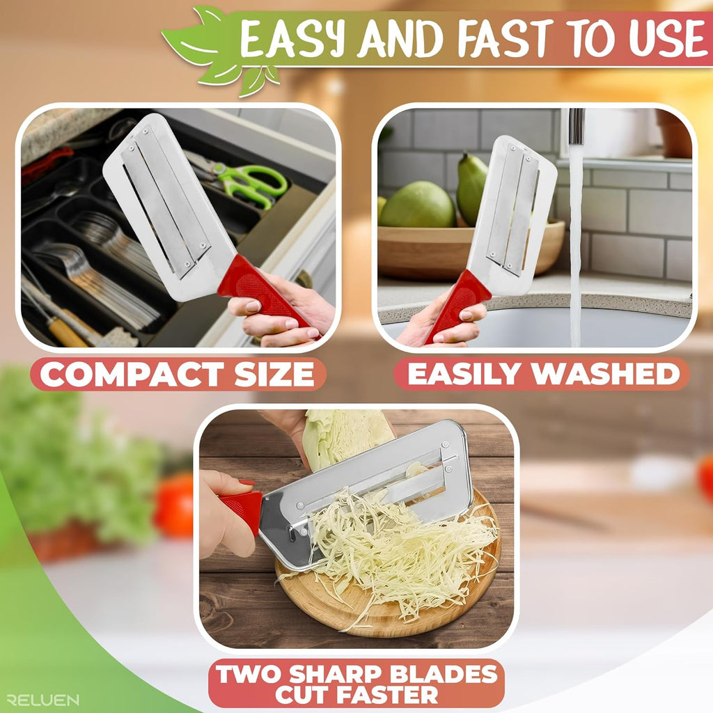 📢📢30% OFF !! ⏰Cabbage Shredder Kitchen Grater Slicer