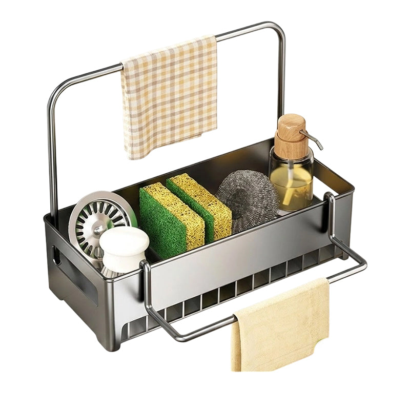 🔥 Hot sale 40% OFF🔥Multifunctional Sink Drain Rack for Kitchen Organization