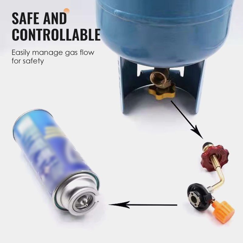 🔥 BUY 1 GET 1 FREE 🔥Outdoor Gas Canister Refill Adapter