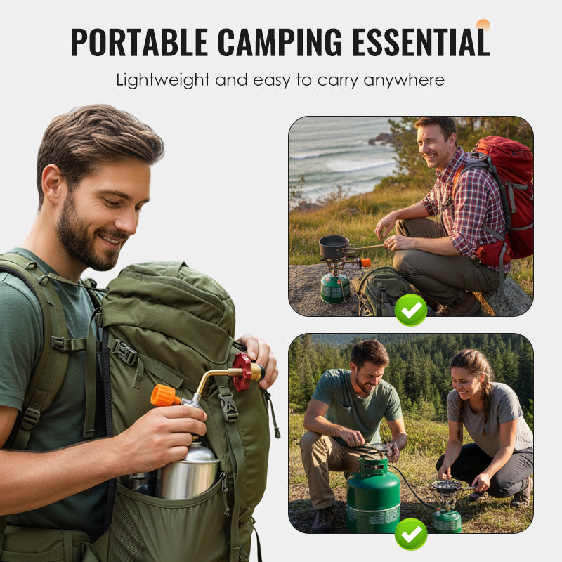 🔥 BUY 1 GET 1 FREE 🔥Outdoor Gas Canister Refill Adapter