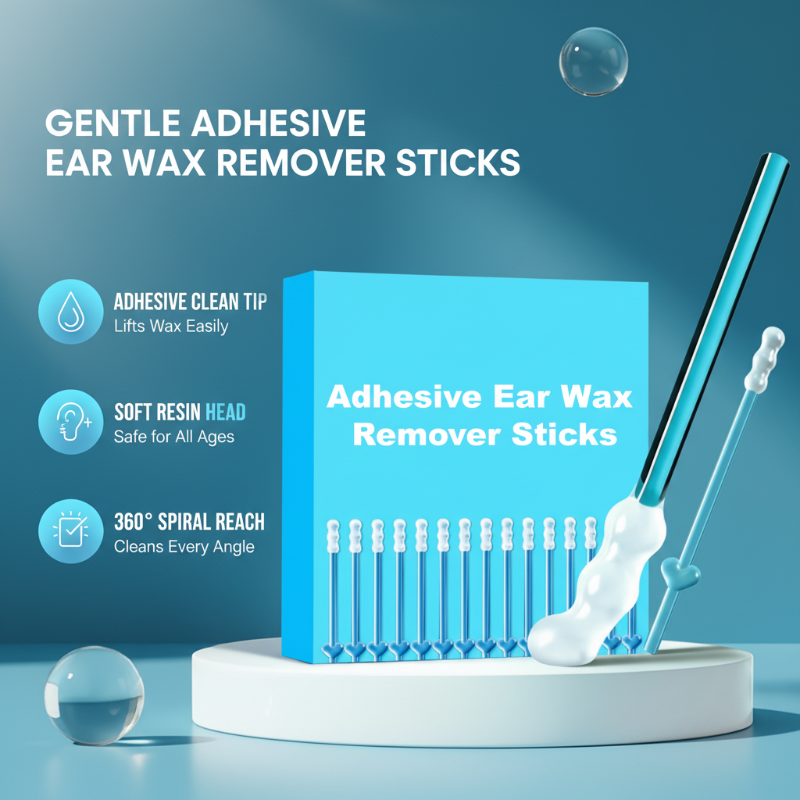 🔥40% OFF for a limited time🔥Gentle Adhesive Ear Wax Remover Sticks