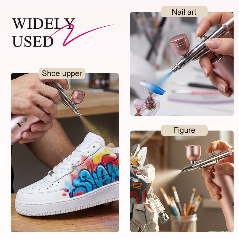 🔥 Hot sale 40% OFF🔥Cordless Airbrush Kit with Compressor