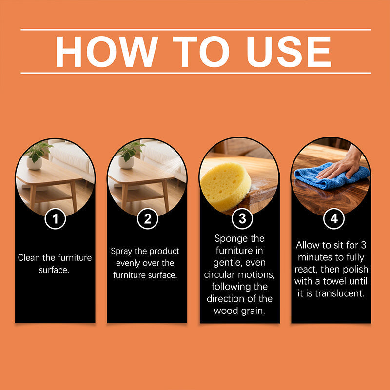 🔥 Hot sale 30% OFF🔥All-in-One Wood Seasoning and Polishing Beeswax Spray