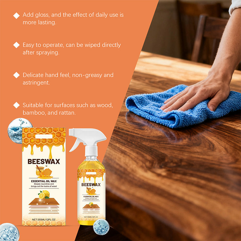🔥 Hot sale 30% OFF🔥All-in-One Wood Seasoning and Polishing Beeswax Spray