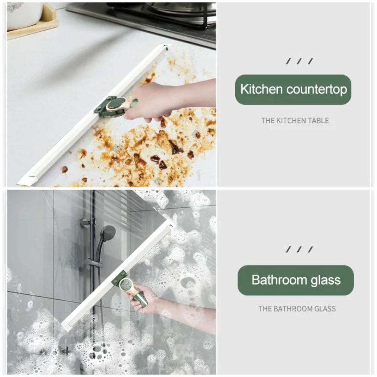 🔥 Hot sale 30% OFF🔥Multifunctional Silicone Floor Squeegee Broom