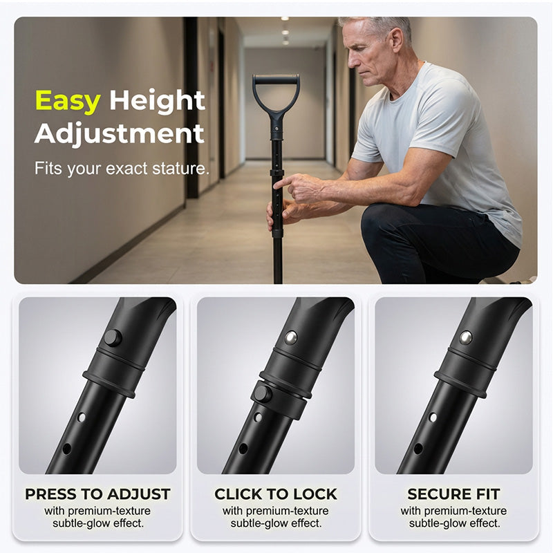 📢📢40% OFF !! ⏰Adjustable Standing Assist Cane for Elderly