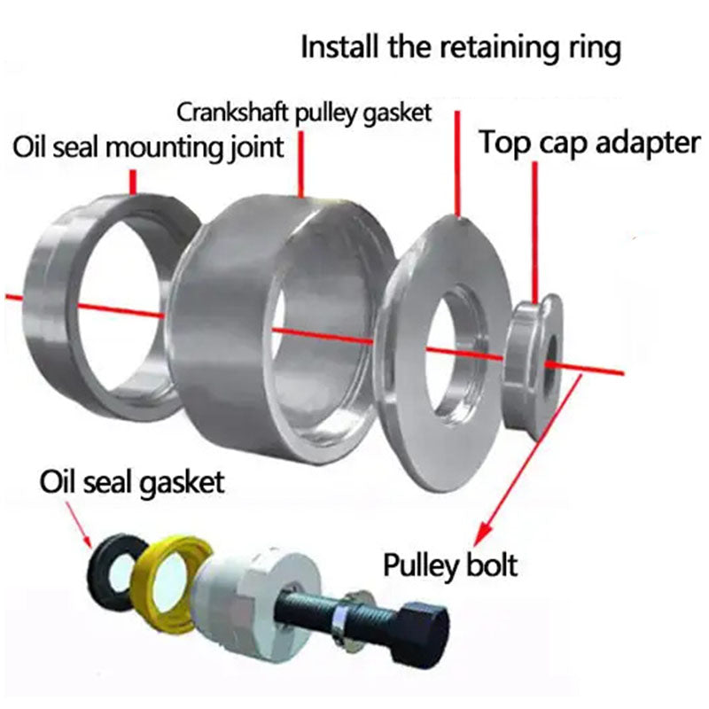🔥Hot sale 30% OFF&Free Shipping🔥 Portable Cam & Crankshaft Seal Removal Tool Kit