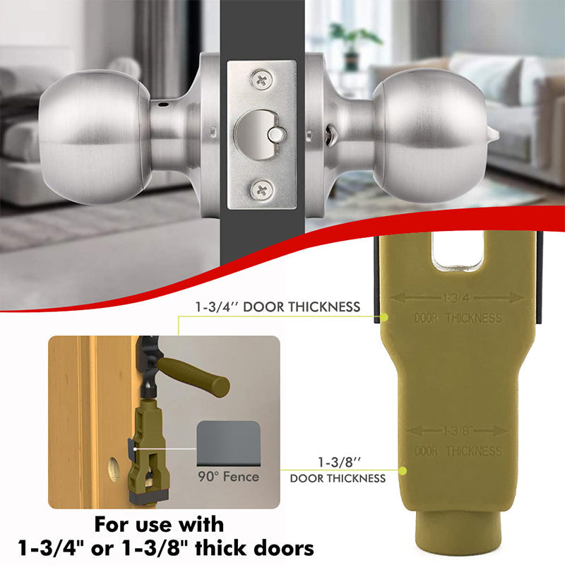 📢📢30% OFF !! ⏰Professional Door Latch Installation Tool