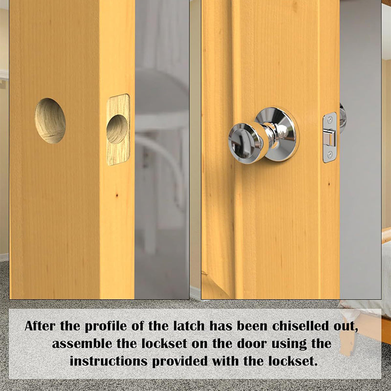 📢📢30% OFF !! ⏰Professional Door Latch Installation Tool