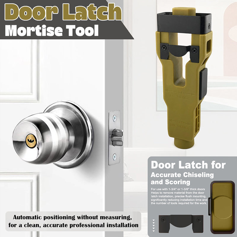 📢📢30% OFF !! ⏰Professional Door Latch Installation Tool