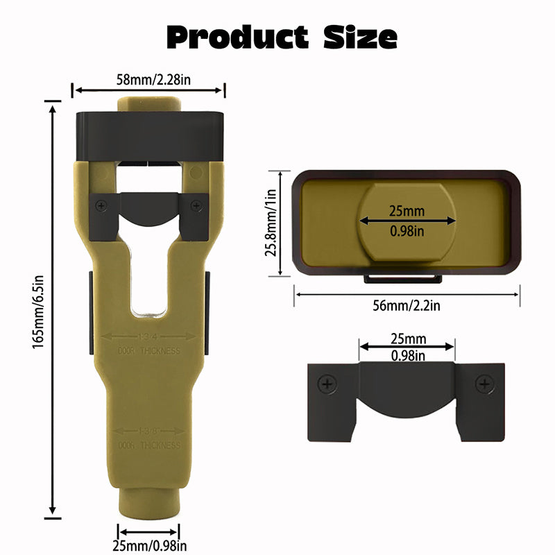 📢📢30% OFF !! ⏰Professional Door Latch Installation Tool