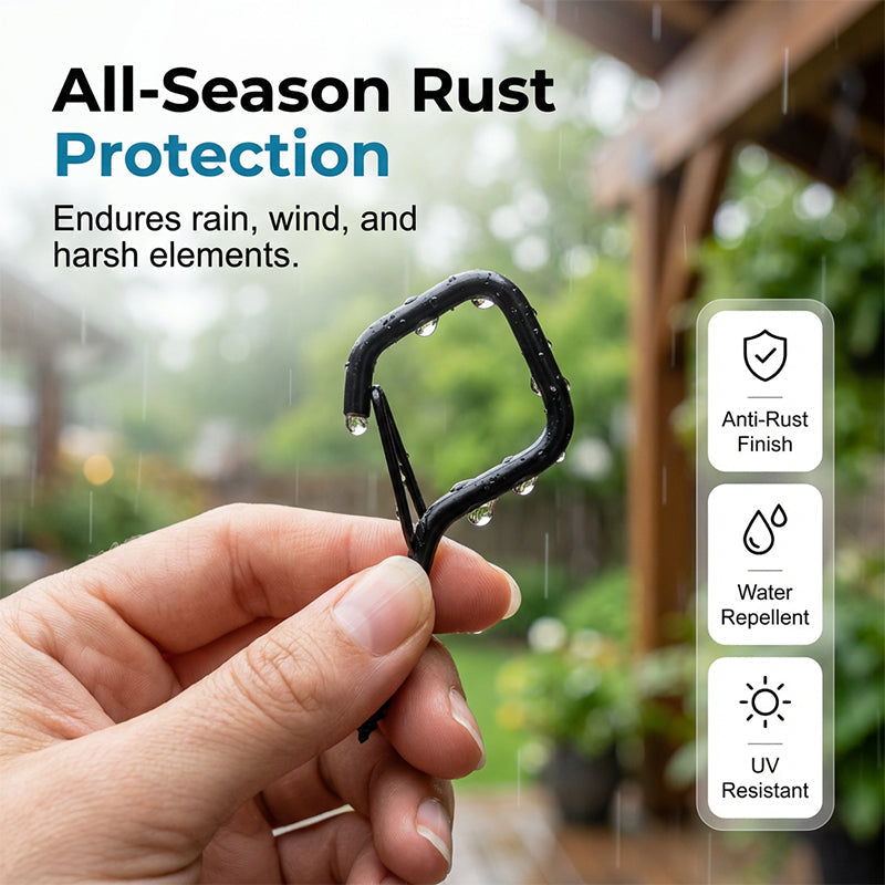 📢📢30% OFF !! ⏰Q-Shaped Spring Snap Hooks