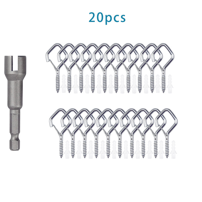 📢📢30% OFF !! ⏰Q-Shaped Spring Snap Hooks