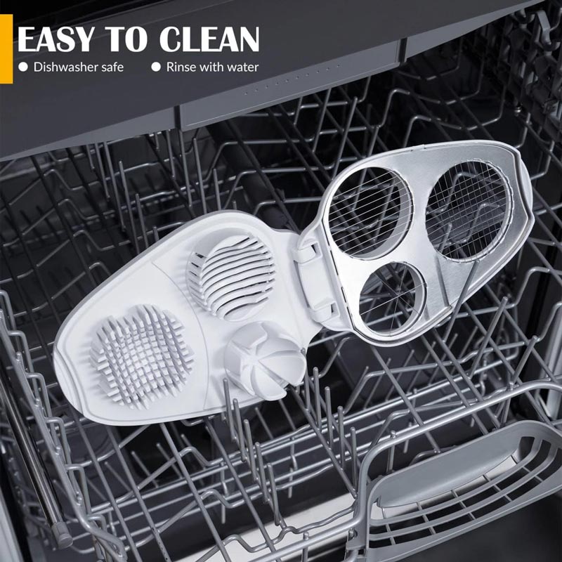 📢📢40% OFF !! ⏰Multifunctional 3-in-1 Egg Slicer