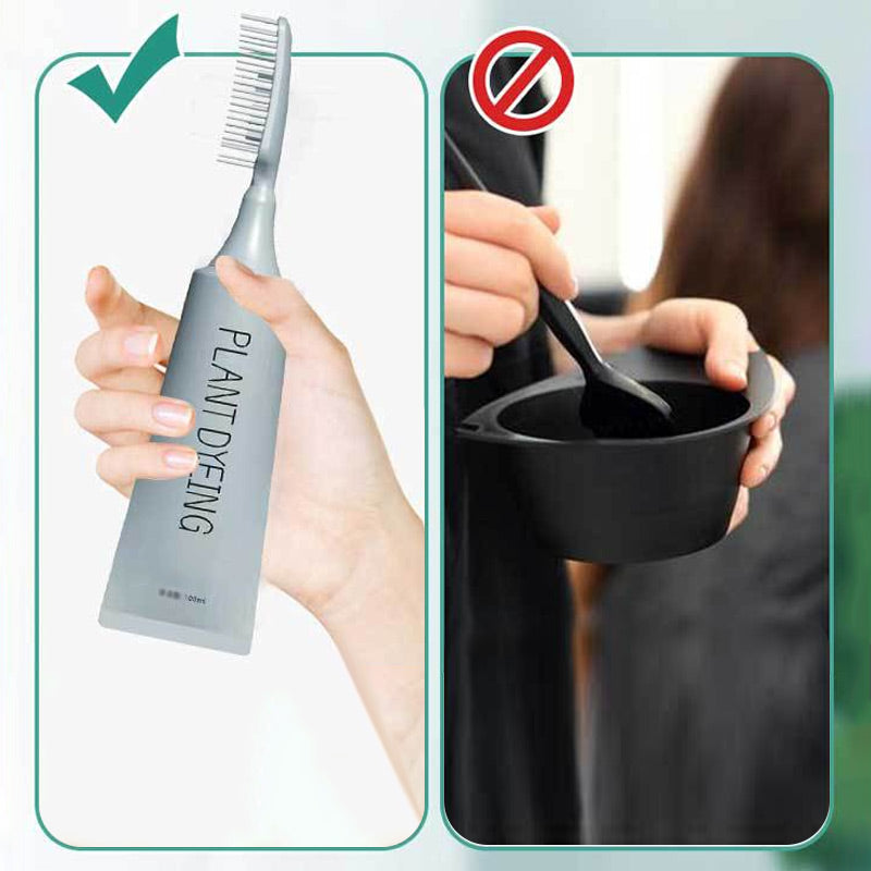 📢📢40% OFF !! ⏰Plant-Based Comb Hair Dye